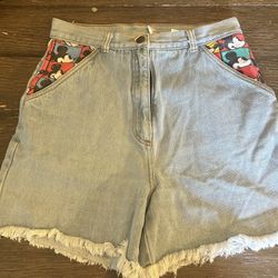 Vintage Mickey Mouse Shorts 