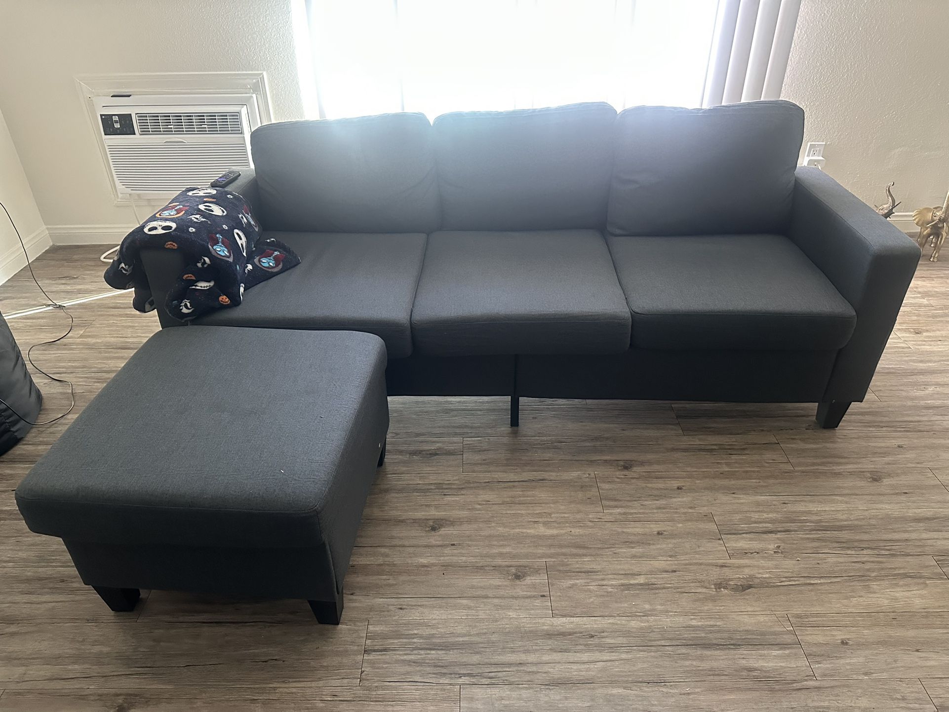 Couch W/ Ottoman 