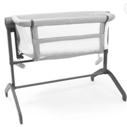 Baby Delight Beside Me Wink Infant Bassinet/Bedside Sleeper, Pebble Grey