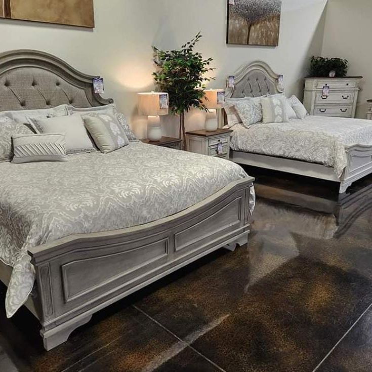 LODENBAY BEDROOM SETS QUEEN/ KING BEDS DRESSERS NİGHTSTANDS AND MIRRORS 