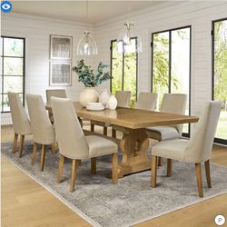 Pennfield Dining Table and 8 Chairs