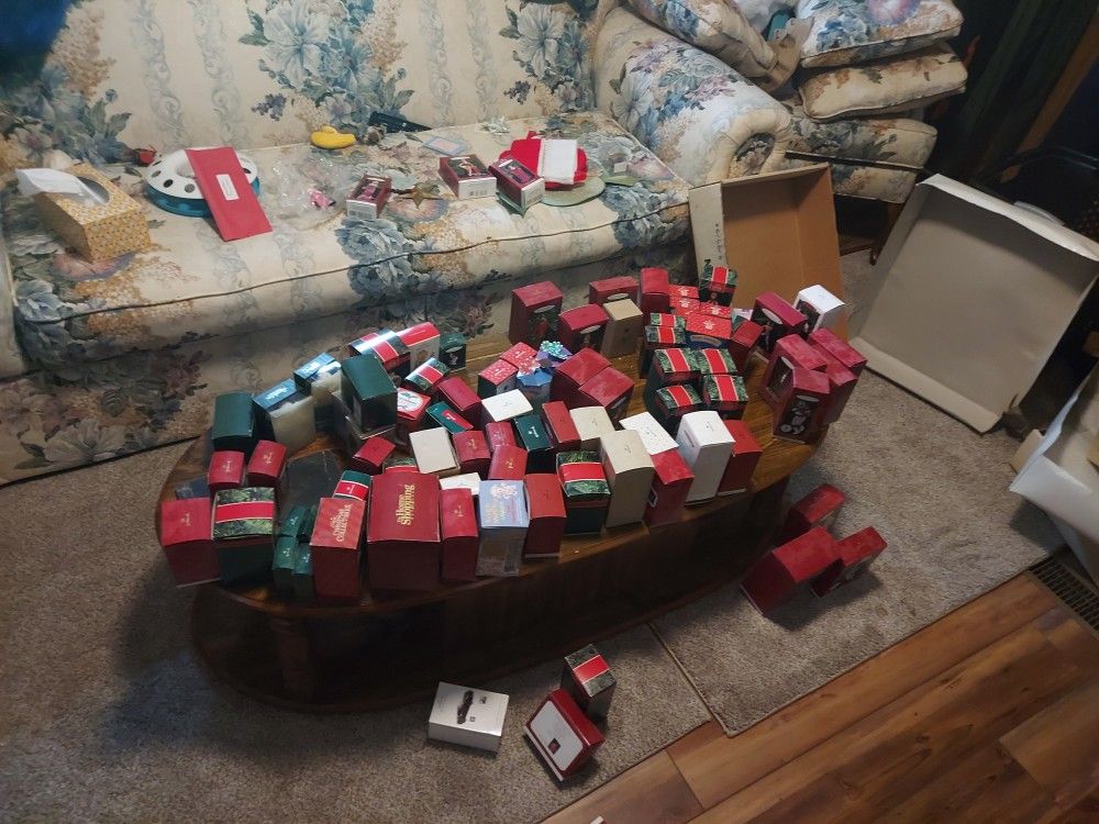 Lot of 88 Hallmark Ornaments