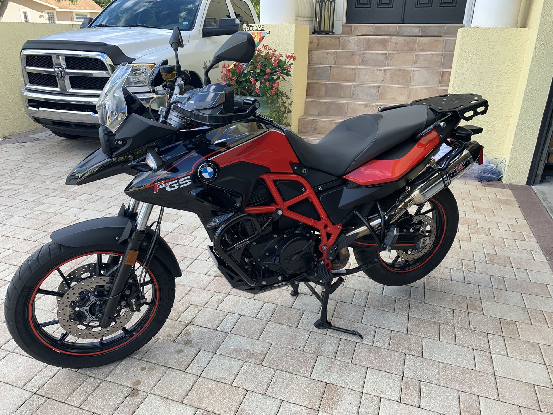2015 BMW F700GS 4K mikes