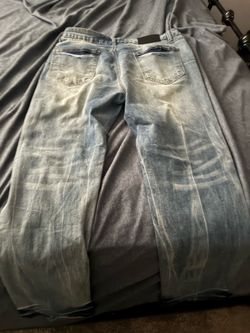 Purple jeans