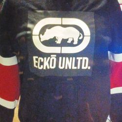 ECKO UNITD SWEAT SHIRT  MEN'S MEDIUM CREW NECK FLEECE SWEATER GRAPHIC LOGO