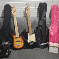 KIDS ELECTRIC GUITARS  $49 EACH 