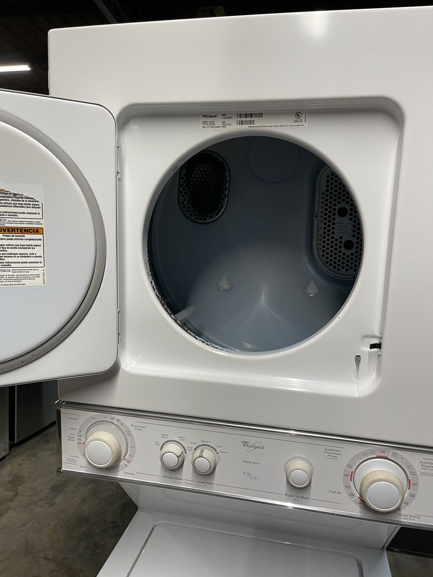 WHIRLPOOL STACKABLE