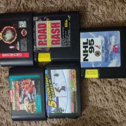 Sega genesis games lot