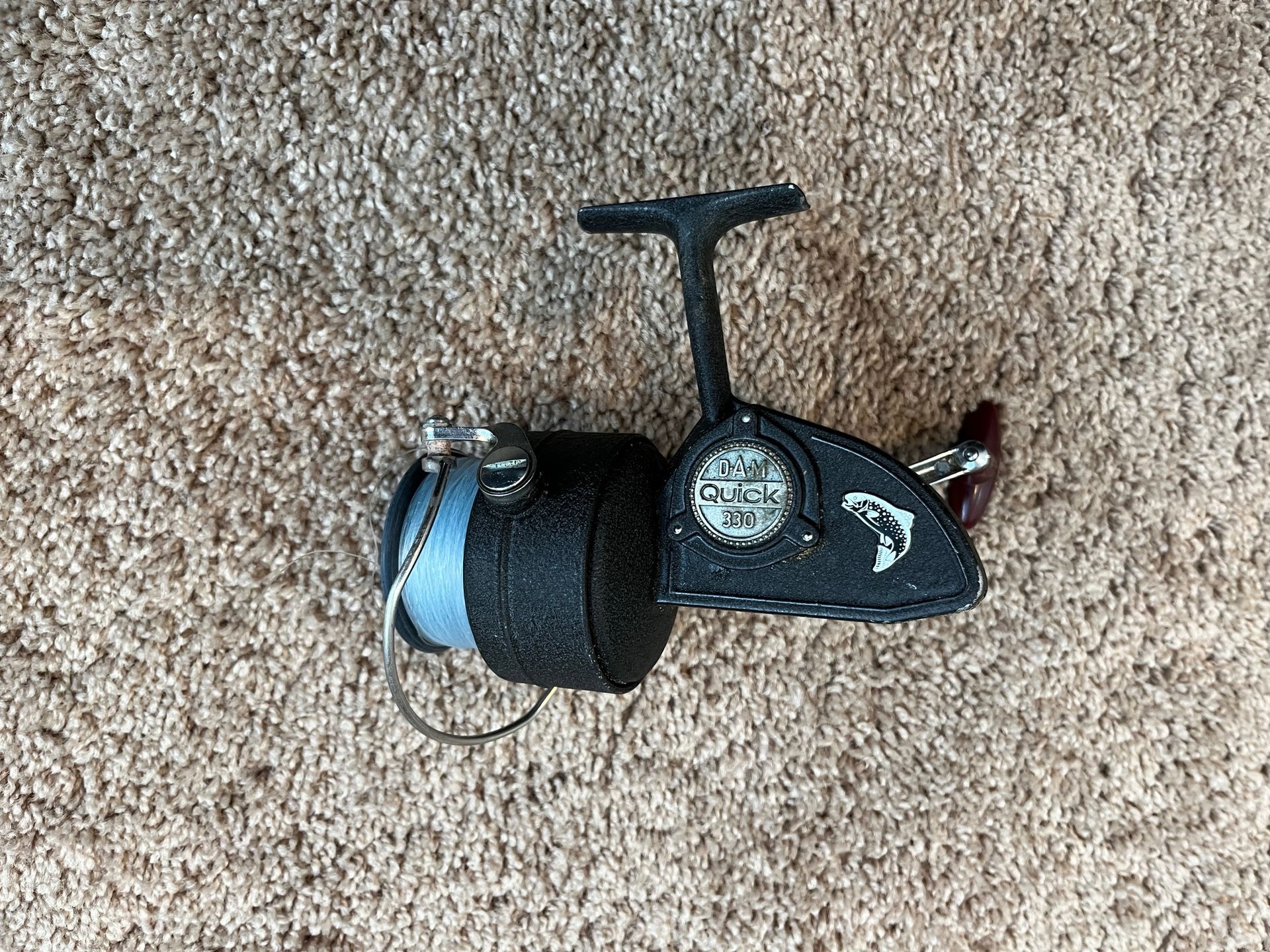 Vintage DAM Quick 330 Finessa Fishing Reel