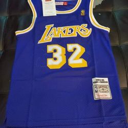 Los Angeles Lakers #32 Magic Johnson Jersey