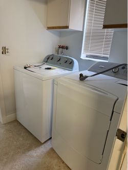 Washer and dryer