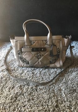 Coach exotic patchwork Snakeskin purse