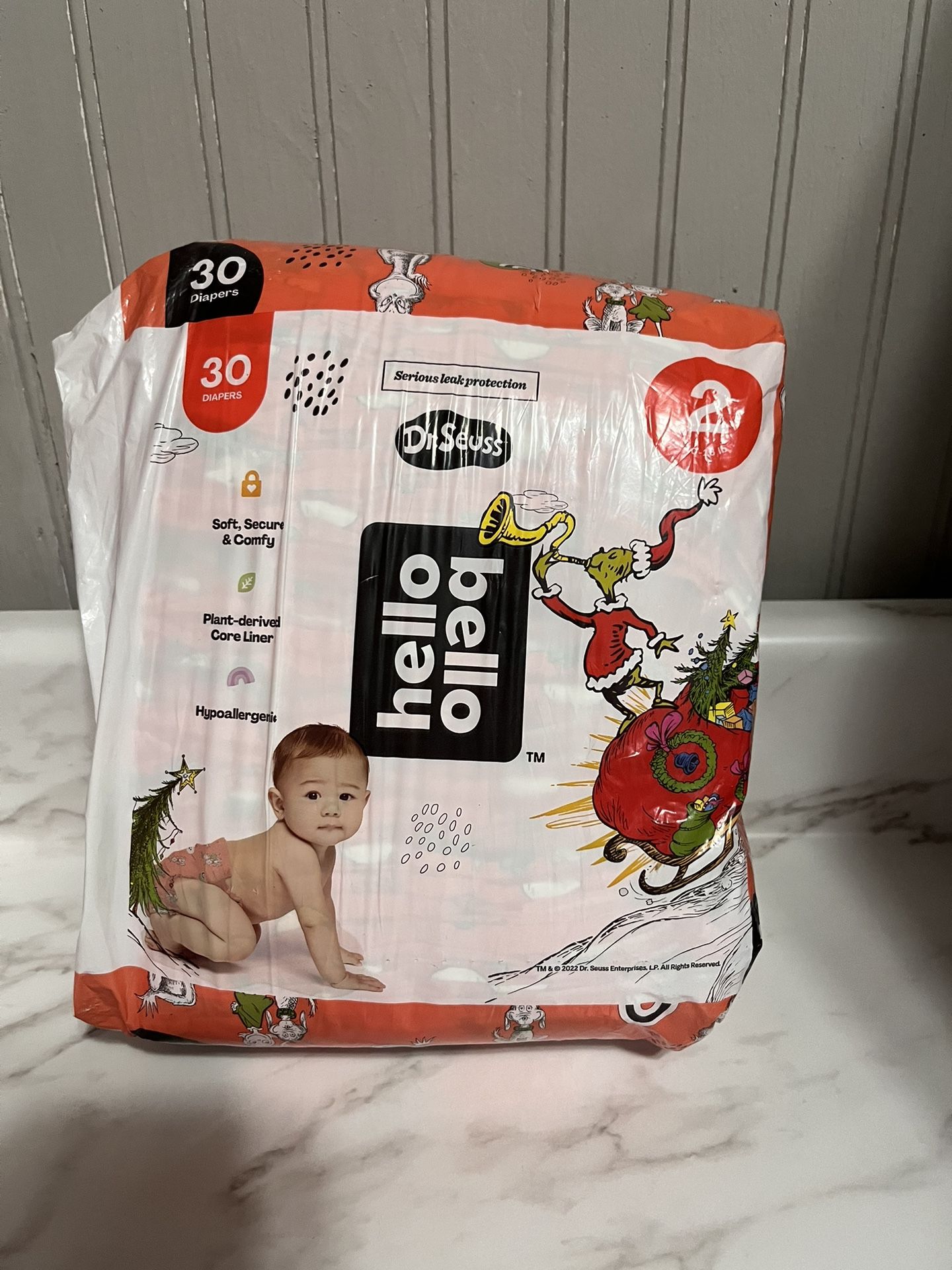 The Grinch Diapers 