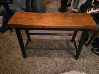 Quality Wood bench metal frame