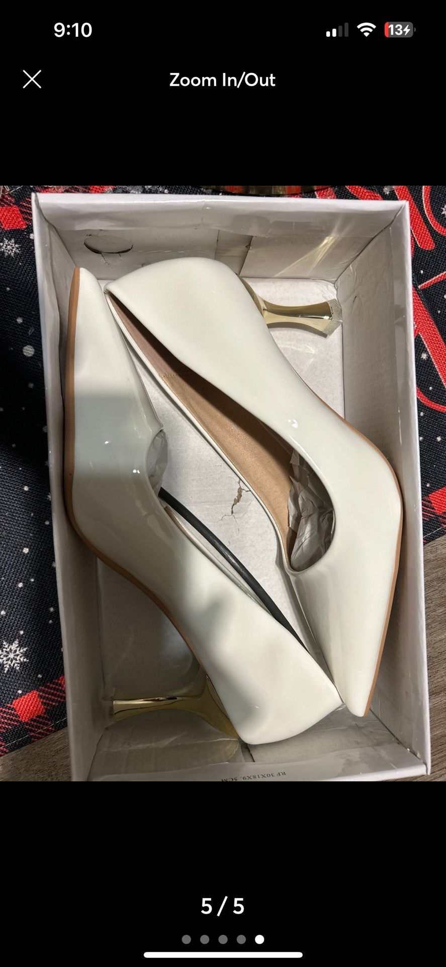 Off-White Dress Heels