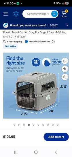 Pet Travel Carrier Kennel