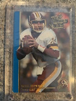 1991 action packed all madden team 24 karat gold