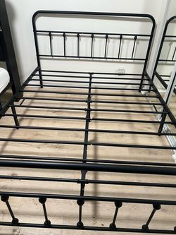 Black Metal Bed Frame
