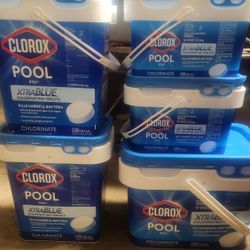 Chlorine Tablets - Brand New Clorox Tablets - 59 Pounds Total - $150 OBO