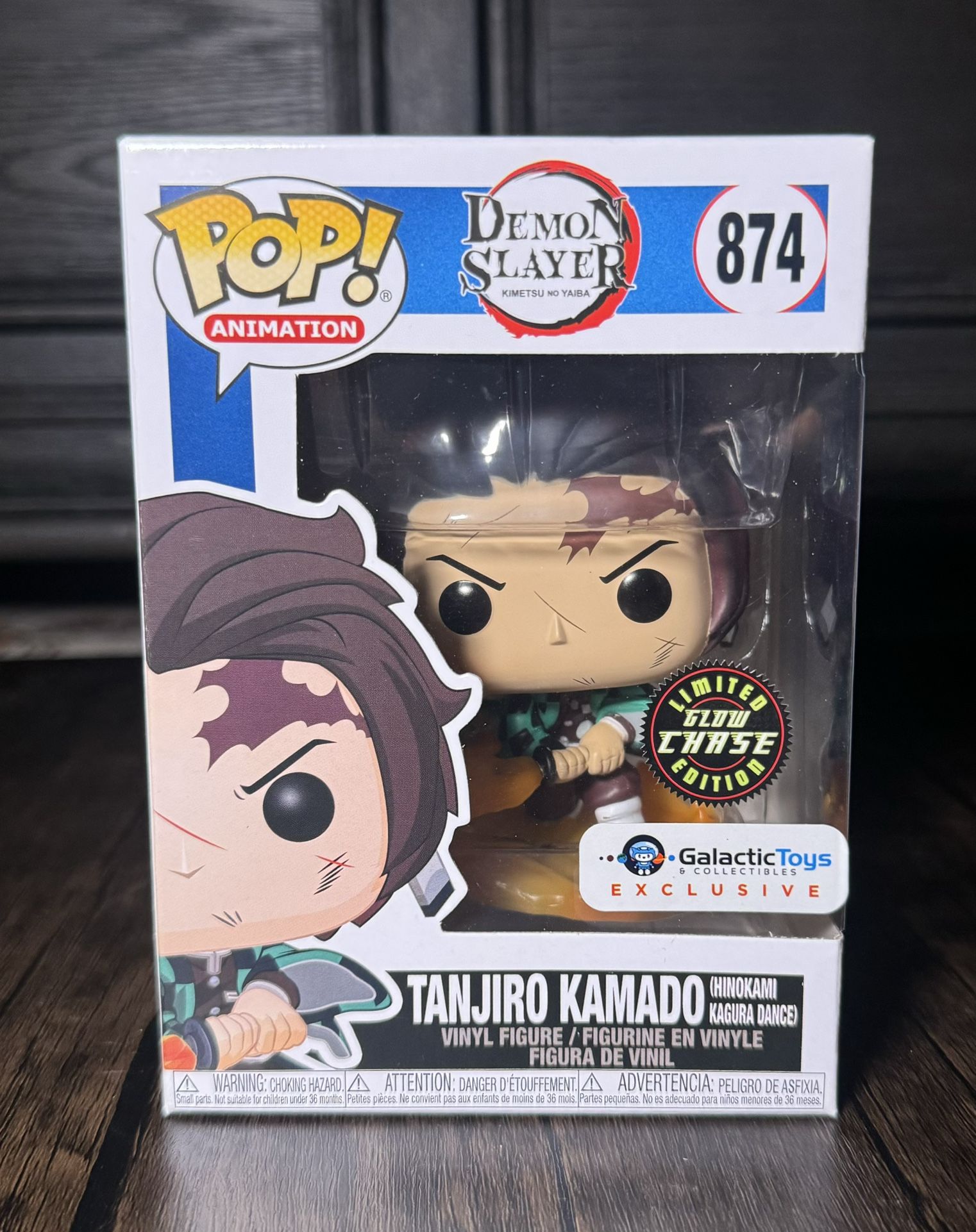 Funko Pop Anime Demon Slayer Tanjiro Glow Chase