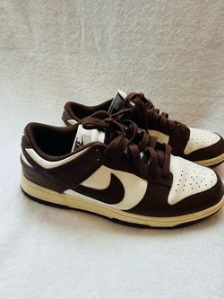 Nike Dunk Low Brown and White Sneakers