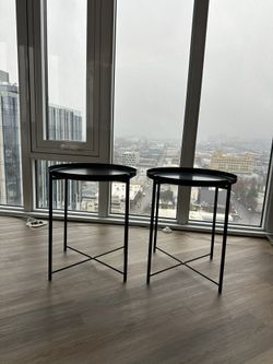 2 Side Tables $40 Obo For Both 