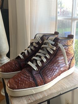 Louboutin Python Sneakers $600 (value $1500)