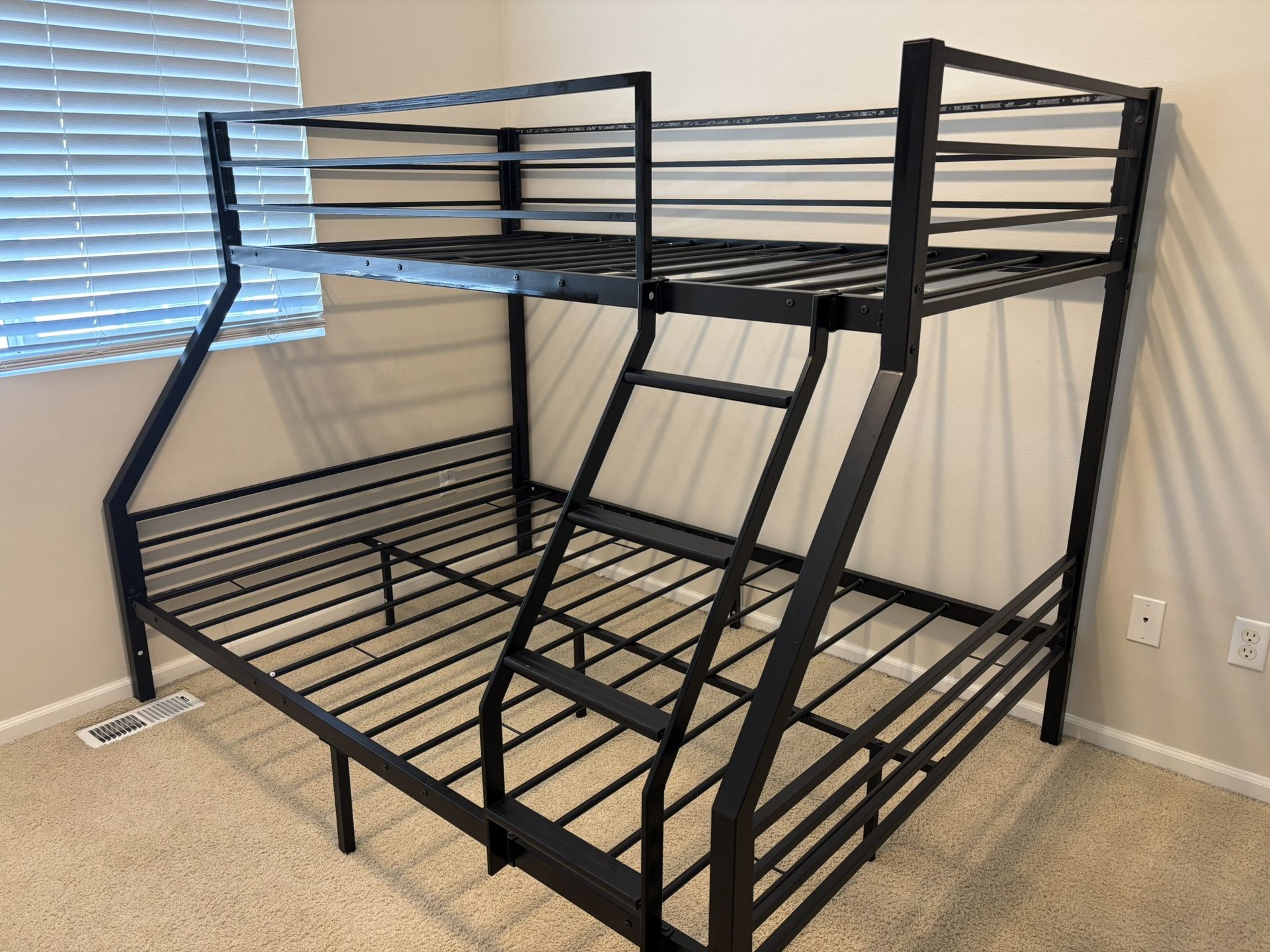 Twin Over Full Low Bunk Bed