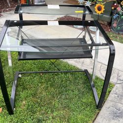 Glass Desk