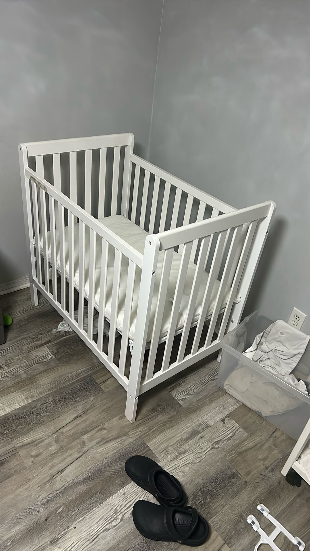 We Have White Crib Great Condition