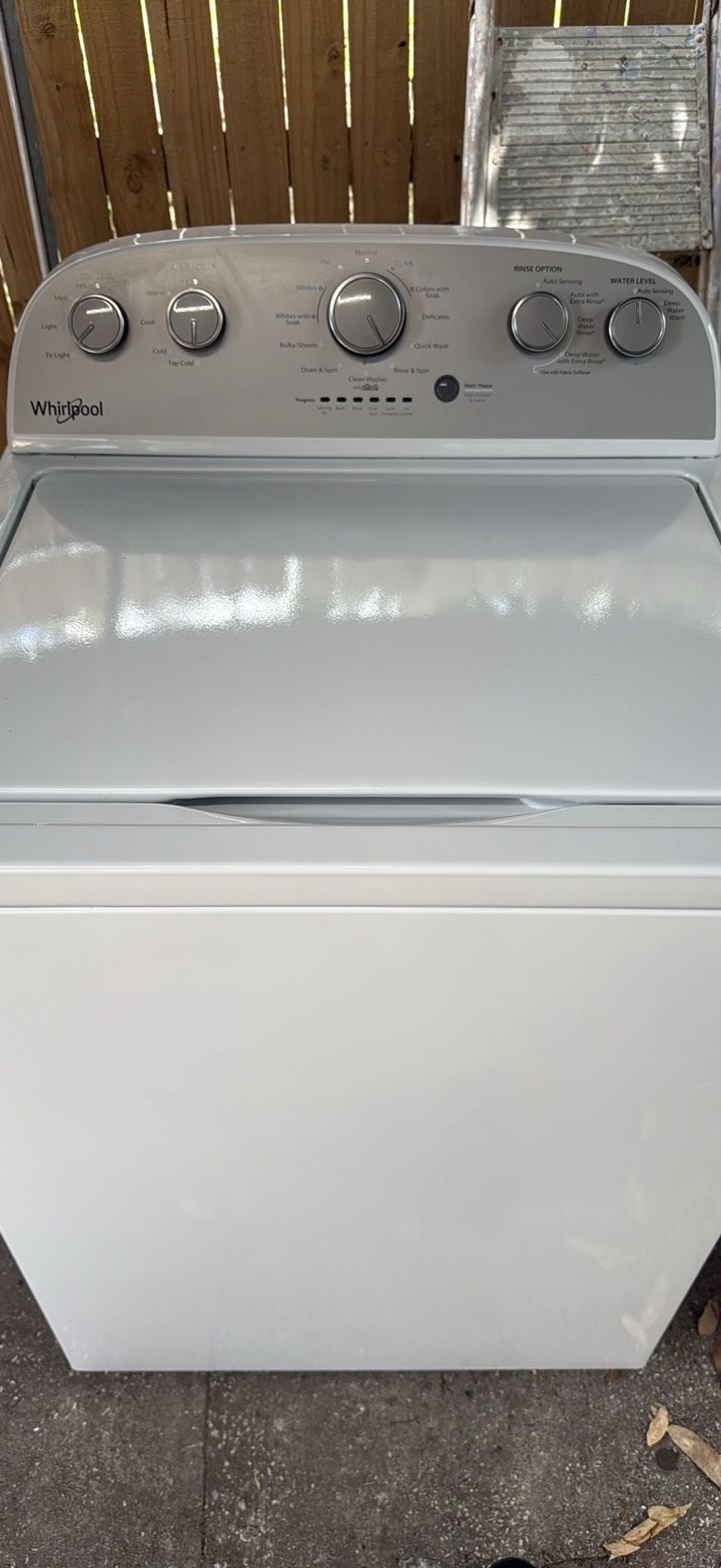 Whirlpool Top Load Washer