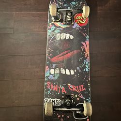 Santa Cruz Complete Skateboard – Thunder Trucks + Bones Reds