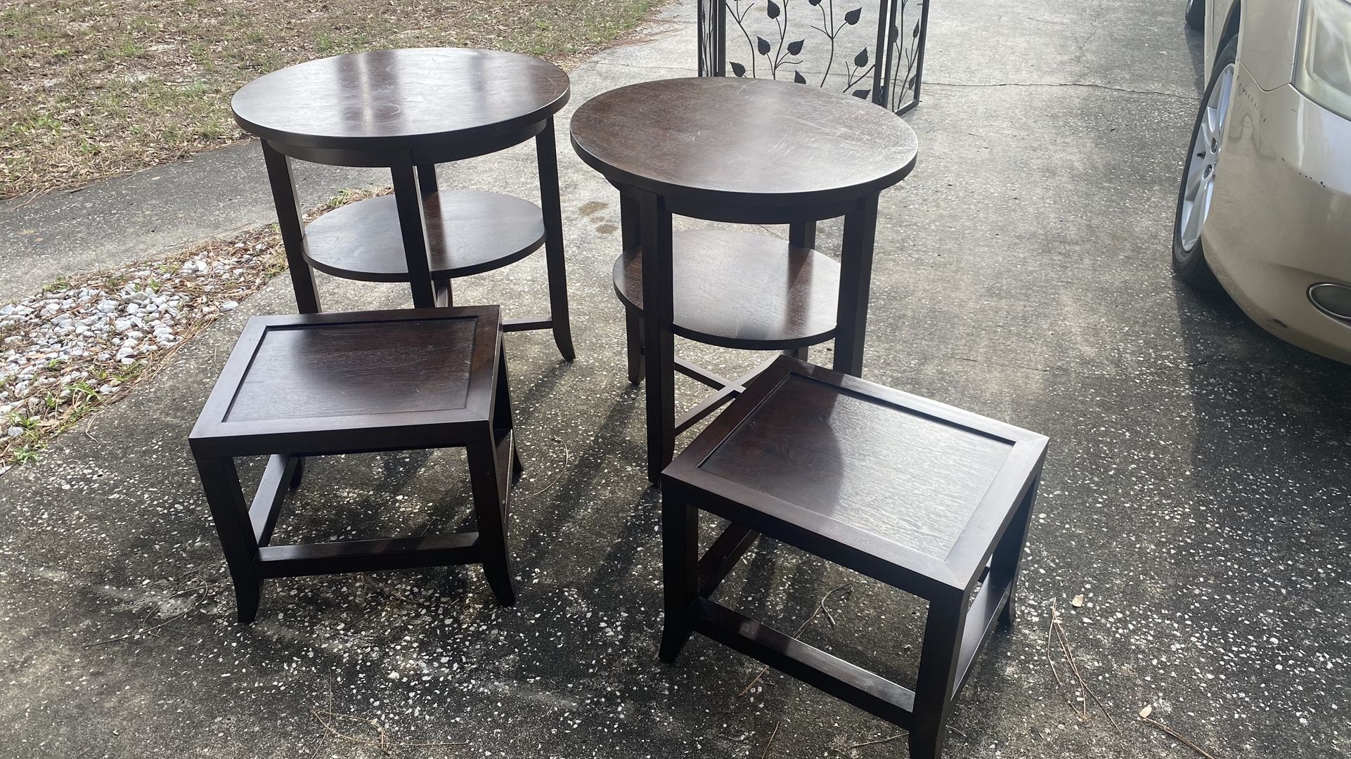 Haverty End Tables & Shelves!