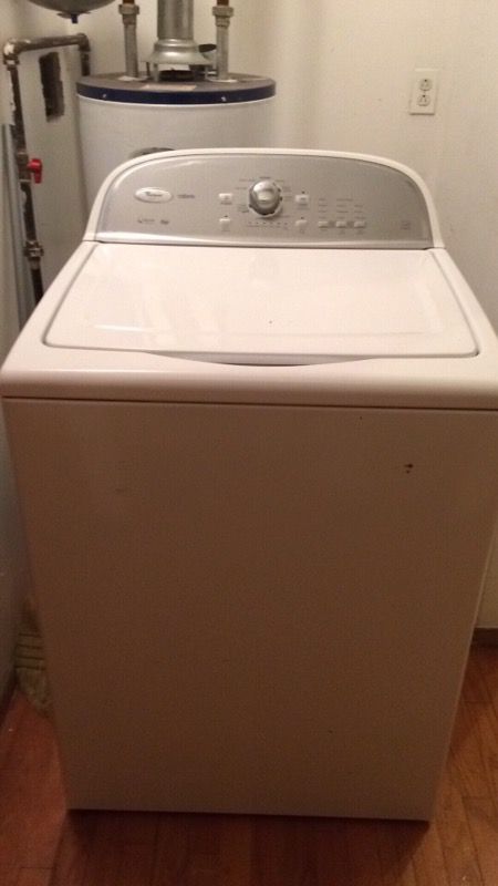 whirlpool cabrio washer model wtw5500xw3 & dryer