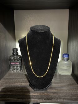 .925 Gold Plated Rope