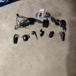 6 Bluetooth Headsets/Ear Pieces