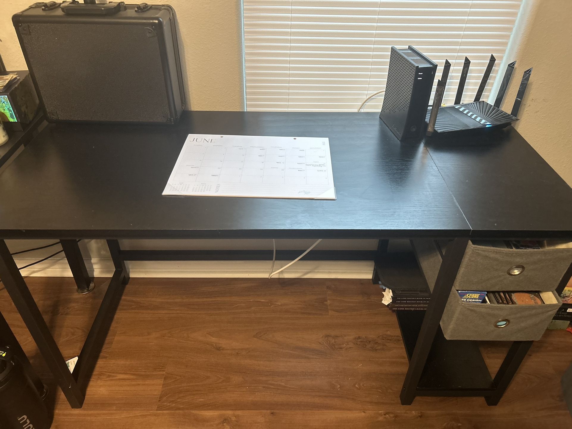 Desk With Drawers