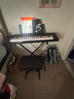 Keyboard with stand