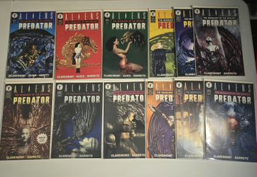 Aliens/Predator: Deadliest of the Species 1-12 Complete Set Dark Horse Comics
