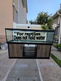 125 gal tank amd stand only