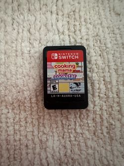 Cooking mama cookstar nintendo switch video game