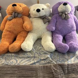Giant Teddy Bears - Perfect Christmas Gift! 120cm, Brand New