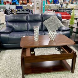 Manual Reclining Sofa And Love Seat On Sale Now $1,299/¡Sofá reclinable manual y love seat a la venta ahora por $1,299!