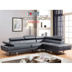 New Grey Sectional Sofa