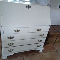 Antique Authentic Secretaire Ethan Allen 