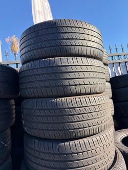 245/45r19 Michelin tires en excelentes condiciones de vida las 4