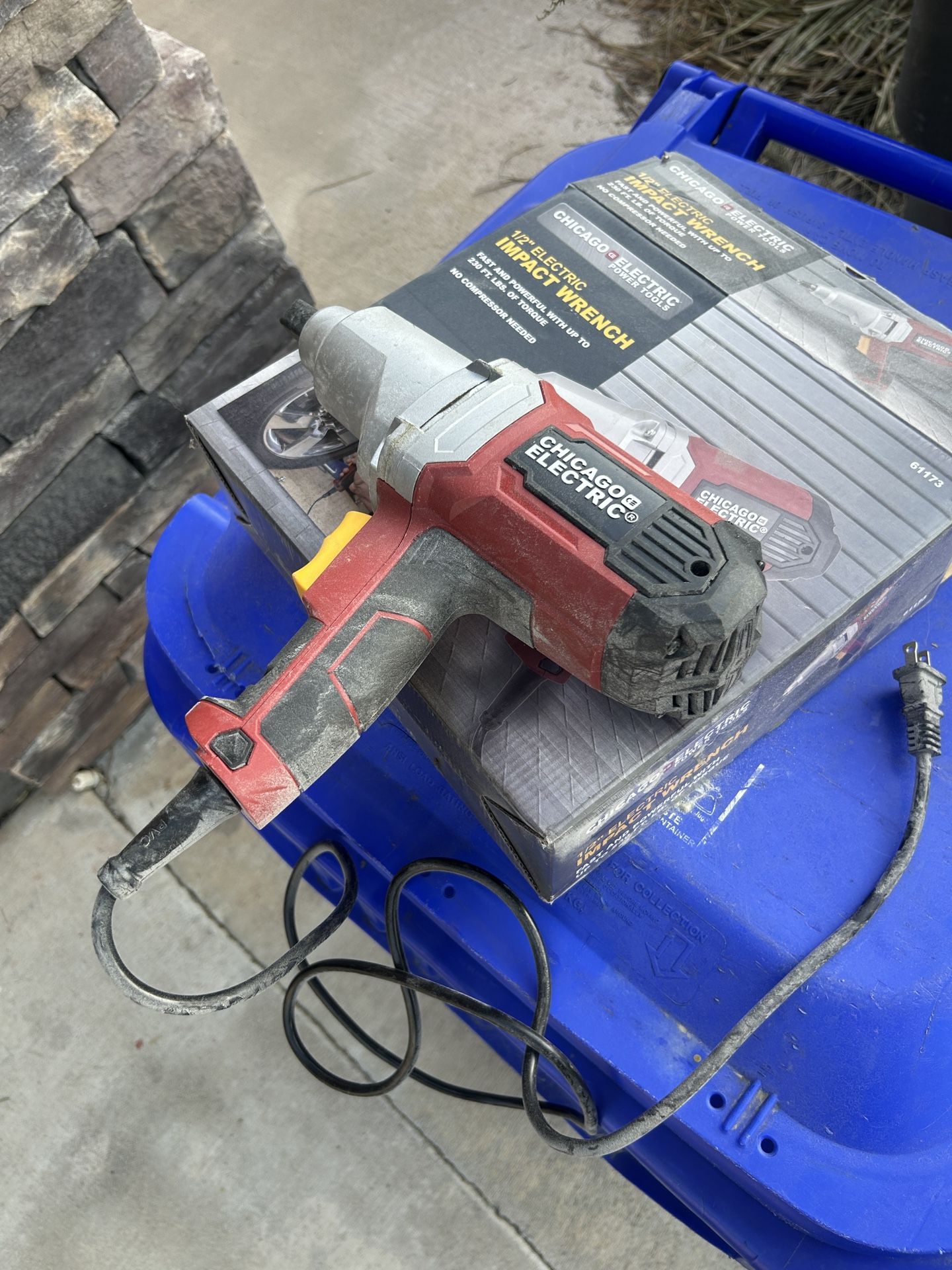Chicago 1/2 Impact Wrench Plug-in (Harbor Freight) Pick Up only