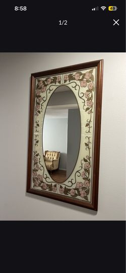 Mid century modern mirror