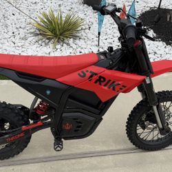 E Dirt Bike Strike By Throne 40 Mph Electric!!!!