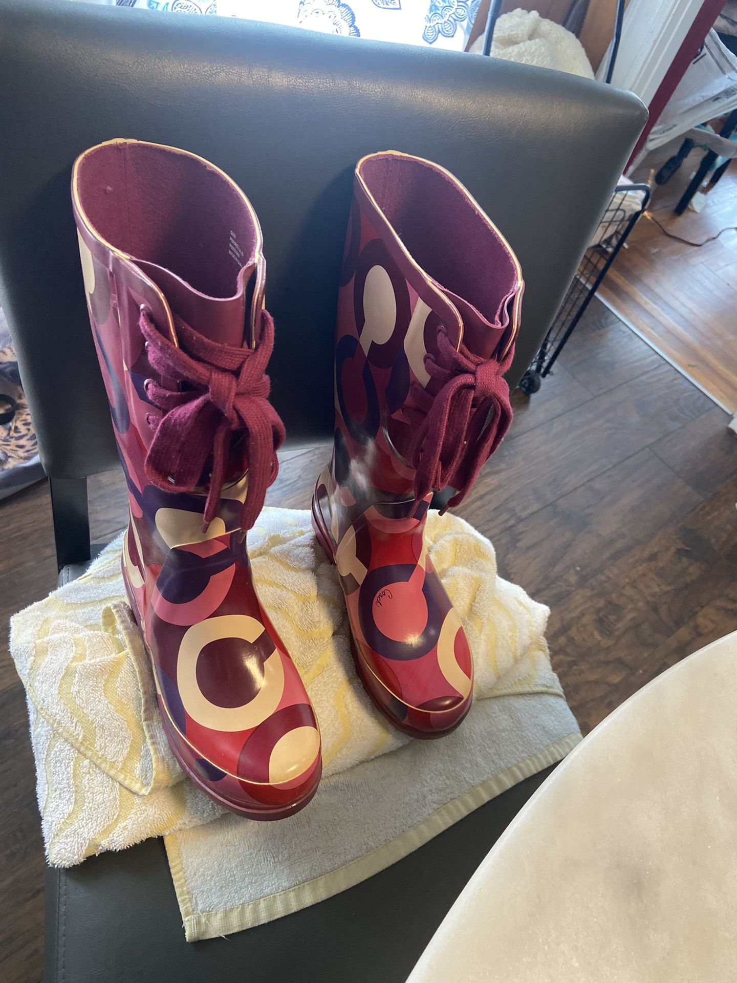 Coach Rain Boots